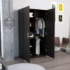 Ropero Roma Wengue, Mueble de Dormitorio, Organizador