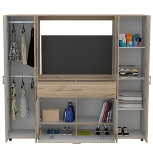 Ropero Viena Duna, Mueble de Dormitorio, Organizador