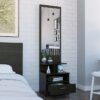 Tocador Argel, Mueble Organizador con espejo