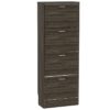 Zapatera Ereván Coñac, Mueble Organizador de Calzados