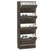 Zapatera Ereván Coñac, Mueble Organizador de Calzados