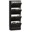 Zapatera Ereván Wengue, Mueble Organizador de Calzados