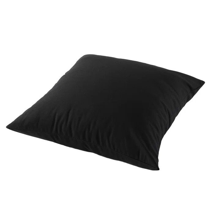 Cojín Ashlee color negro material de poliéster