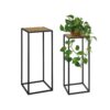 Porta maceta Hortensias Rectangular x 2 unidades